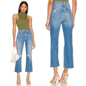 Mother Tripper jeans play like a pirate